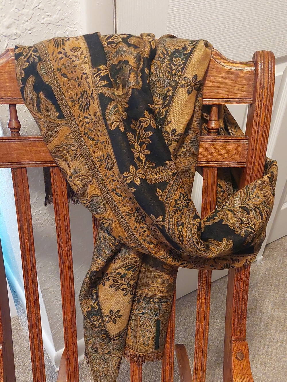 Floral Pashmina Scarf